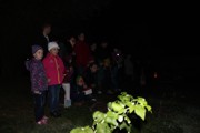 Lampionový průvod se strašením v zahradách.-a010