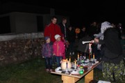 Lampionový průvod se strašením v zahradách.-a011