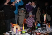 Lampionový průvod se strašením v zahradách.-a017