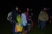 Lampionový průvod se strašením v zahradách.-a035