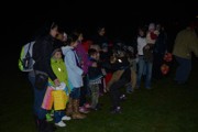 Lampionový průvod se strašením v zahradách.-a036