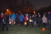 Lampionový průvod se strašením v zahradách.-a067