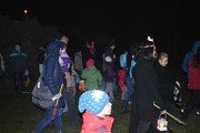 Lampionový průvod se strašením v zahradách.-a078