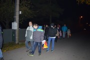 Lampionový průvod se strašením v zahradách.-a092