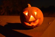 Lampionový průvod se strašením v zahradách.-a113