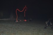 Lampionový průvod se strašením v zahradách.-a127