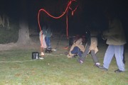 Lampionový průvod se strašením v zahradách.-a129