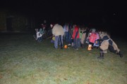 Lampionový průvod se strašením v zahradách.-a149