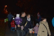 Lampionový průvod se strašením v zahradách.-a190