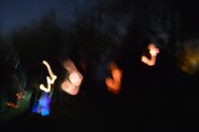 Lampionový průvod se strašením v zahradách.-a193